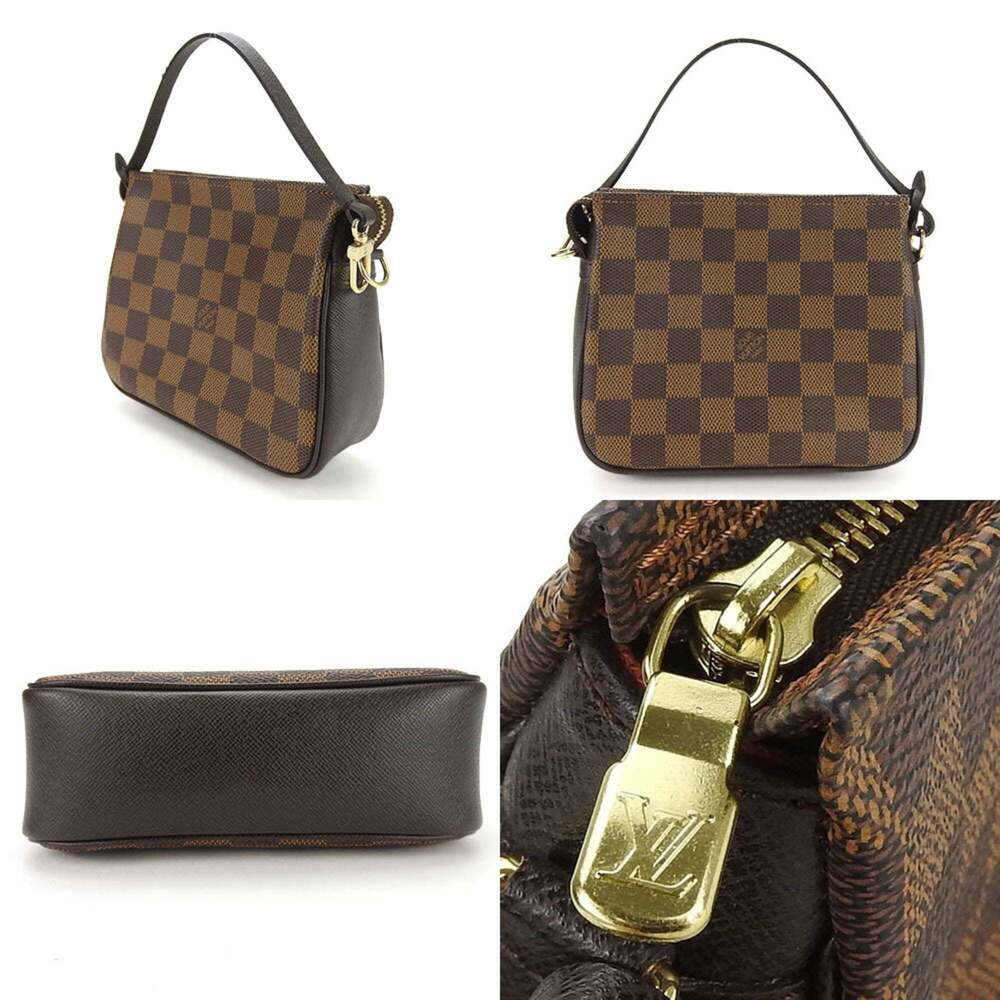 LOUIS VUITTON Authentic Brown Damier Pouch - Picture 3 of 5